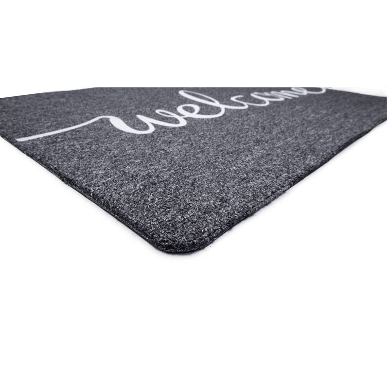 Mascot Hardware Letter Printed NonSlip Doormats For Indoor